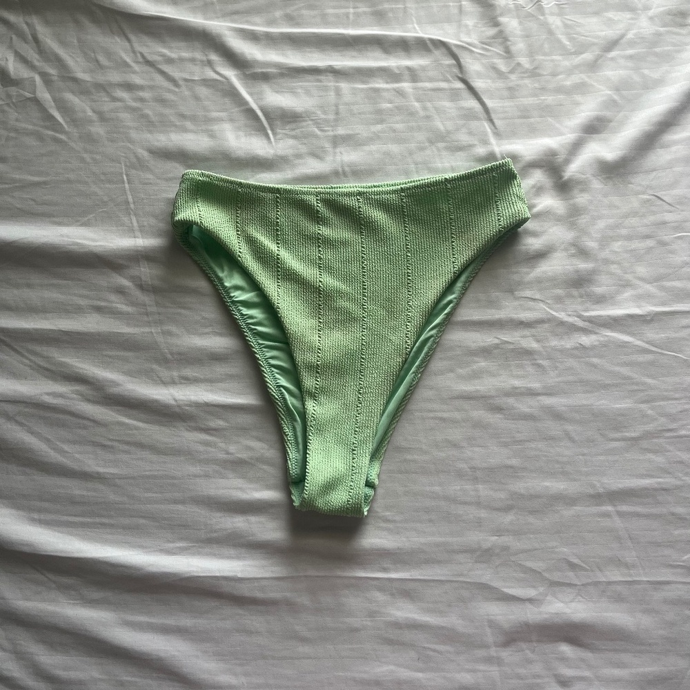 teal bikini bottoms